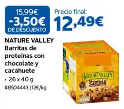 Costco Nature Valley barritas de proteínas con chocolate y cacahuete oferta