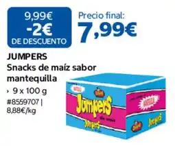 Costco Jumpers snacks de maíz sabor mantequilla oferta