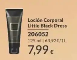 AVON Little Black Dress loción corporal oferta