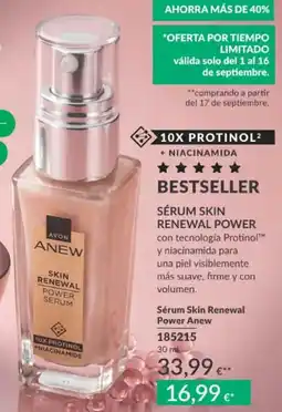 AVON Avon Anew Skin Renewal Power Serum oferta