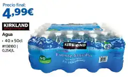 Costco Kirkland Signature Agua oferta