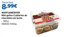 Costco Wafflemesiter mini gofres cubiertos de chocolate con leche oferta