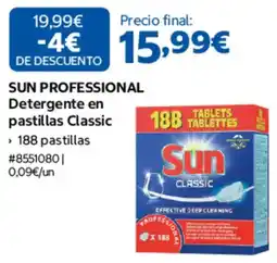 Costco Sun Professional Detergente en pastillas Classic oferta