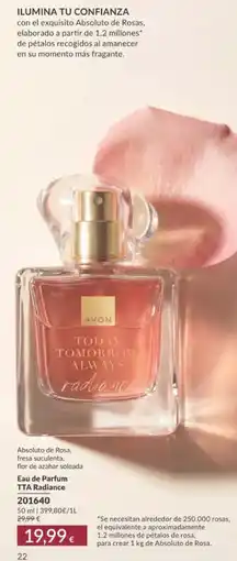 AVON Avon eua de parfum TTA radiance oferta
