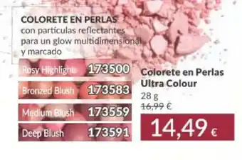 AVON Colorete en Perlas Ultra Colour oferta