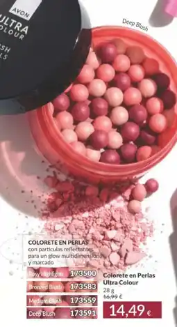 AVON Colerete en perlas ultra colour oferta