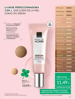AVON Avon base con sérum 3 en 1 oferta