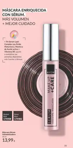 AVON Avon mascara serum voluminizadora oferta