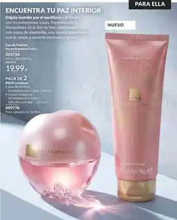 AVON Avon incandessence lotus oferta