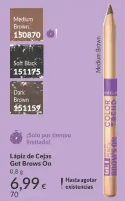 AVON Lápiz de cejas get brows on oferta