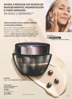 AVON Avon Anew Crema Intensa de Día & Noche Supreme Nourish & Brighten oferta