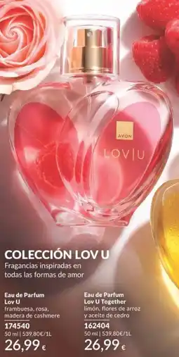AVON Lov u Eau de Parfum oferta