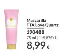 AVON Tta love quartz mascarilla oferta