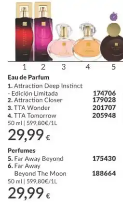 AVON Attraction Eau de Parfum oferta