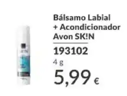 AVON Avon bálsamo labial + acondicionador skin oferta