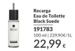 AVON Recarga Eau de Toilette Black Suede oferta