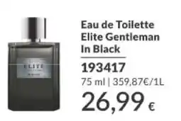 AVON Elite Eau de Toilette Gentleman In Black oferta