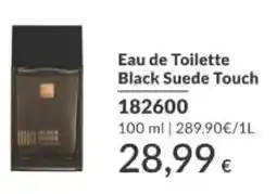 AVON Black Suede Touch oferta