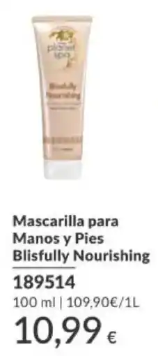 AVON planet spa Mascarilla para Manos y Pies Blisfully Nourishing oferta
