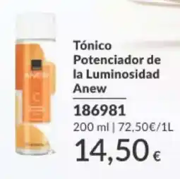 AVON Anew Tónico Potenciador de la Luminosidad oferta