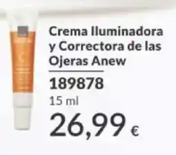 AVON Anew crema iluminadora y correctora de las ojeras oferta