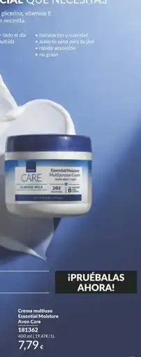 AVON Avon Care Crema multiuso Essential Moisture oferta