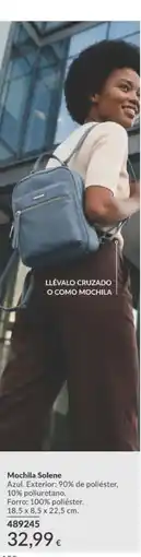 AVON Mochila Solene oferta