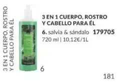 AVON 3 en 1 cuerpo, rostro y cabello para él oferta