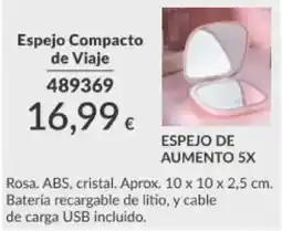 AVON Espejo Compacto de Viaje oferta