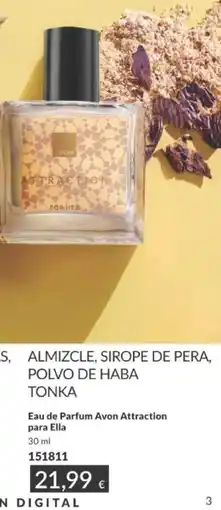 AVON Almizcle, sirope de pera, polvo de haba tonka oferta