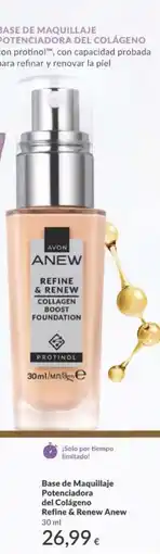 AVON Avon Anew Refine & Renew Collagen Boost Foundation oferta