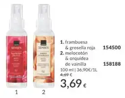 AVON senses body mist oferta