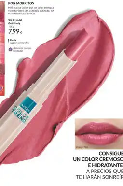 AVON Avon color trend stick labial get pouty oferta