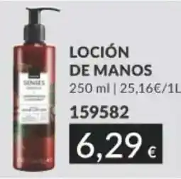 AVON Senses loción de manos oferta