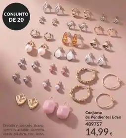 AVON Conjunto de Pendientes Eden oferta