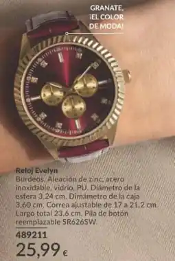 AVON Reloj Evelyn oferta