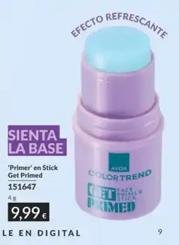 AVON Avon color trend get primed face primer stick oferta