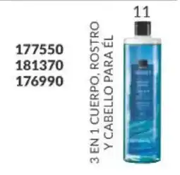 AVON 3 en 1 cuerpo, rostro y cabello para él oferta