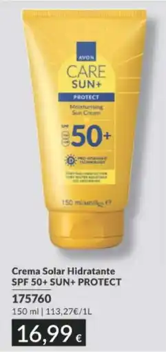 AVON Avon crema solar hidratante spf 50+ sun+ protect oferta