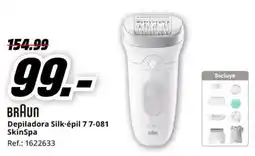 MediaMarkt Braun depiladora silk-épil 7 7-081 skin spa oferta