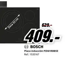MediaMarkt Bosch placa inducción pid61rbb5e oferta