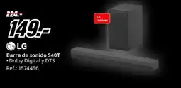 MediaMarkt LG barra de sonido S40T oferta