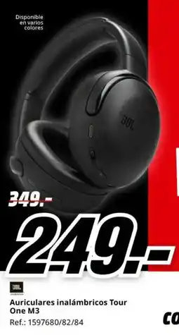 MediaMarkt JBL Auriculares inalámbricos Tour One M3 oferta