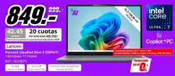 MediaMarkt Lenovo Portátil IdeaPad Slim 3 15IPH11 oferta
