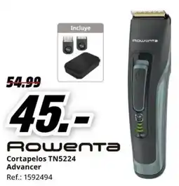 MediaMarkt Rowenta cortapelos tn5224 advancer oferta