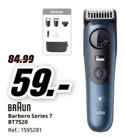 MediaMarkt Braun barbero series 7 bt7520 oferta