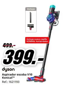 MediaMarkt dyson aspirador escoba v10 konical oferta