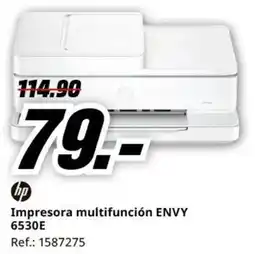 MediaMarkt hp impresora multifunción envy 6530e oferta
