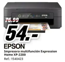 MediaMarkt epson impresora multifuncion expression home xp-2200 oferta