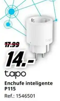 MediaMarkt tapo enchufe inteligente p115 oferta